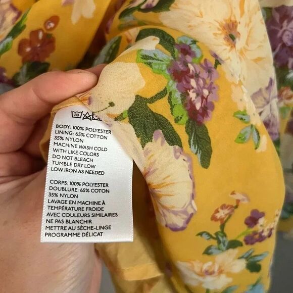 Pins and Needles Urban Outfitters Floral Mini Dress Size Small Summer Dress - Picture 4 of 5